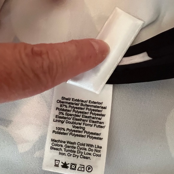 DKNY cocktail floral dress - Picture 9 of 11